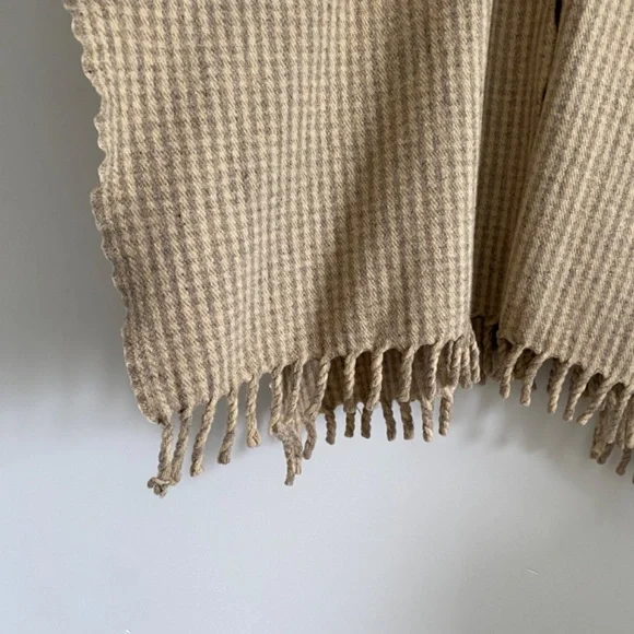 Handmade Wool Cape • Woven Heritage Poncho • 100% New Wool • Free Size - Picture 8 of 10